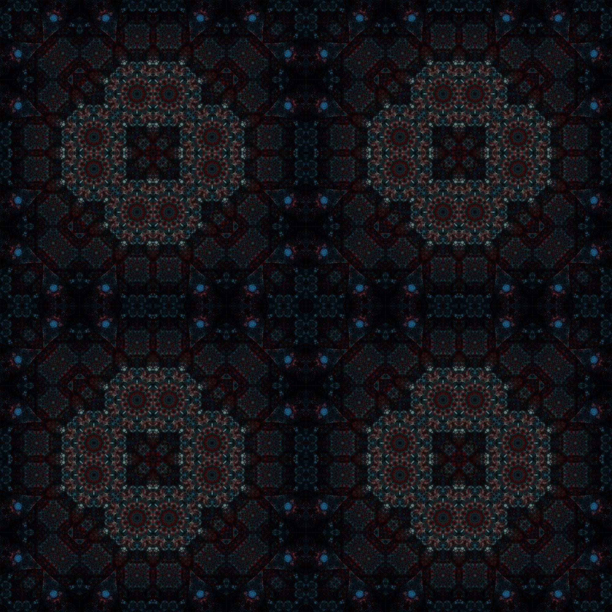 Geometrik modern nakış parça